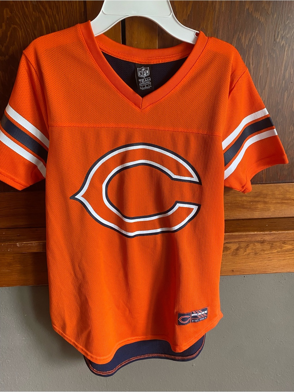 NFL Orange Chicago Bears Kids Jersey Top